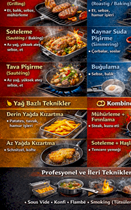 Gastronomide Pişirme Teknikleri